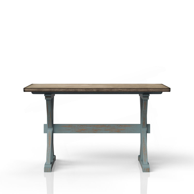 Table de salle à manger à hauteur de comptoir en X
