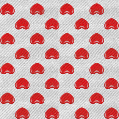 Tapis rouge/gris à motifs Mattalyn