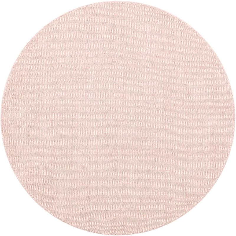 Fladena Wool Indoor Rug, Round 4'1"