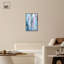 «Blue Imagination Boho Elegant Abstract» par Art Remedy-102535896-102535900