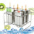 6 PCS Stainless Steel Popsicle Molds