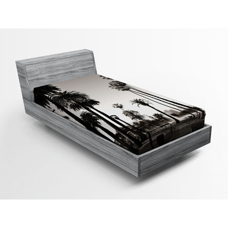 Microfiber Fitted Sheet, Twin Fitted Sheet