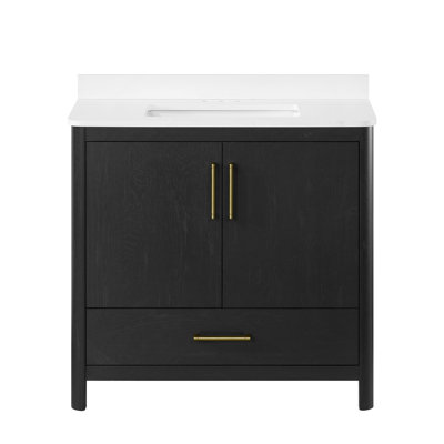 Meuble-lavabo simple avec plateau Austin 36