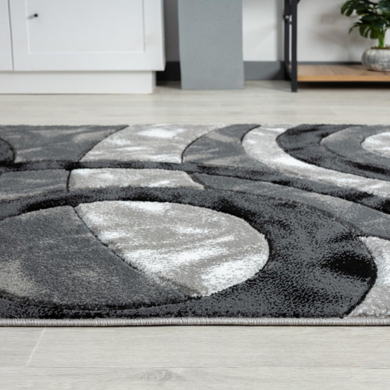 2-5 Geometric Area Rug, Rectangle 50 x 80 cm