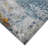 2' X 3' Blue And Pink Abstract Power Loom Area Rug