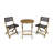 Hillside Bistro Set,2 Chairs+1 Table-640706136