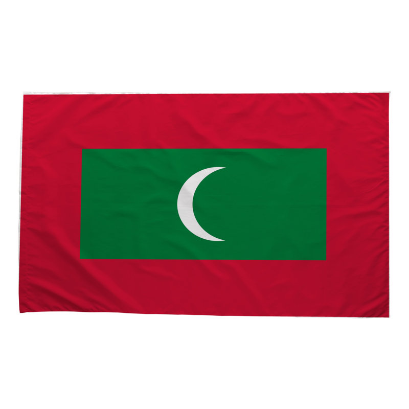 Drapeau des Maldives - drapeau extérieur