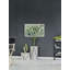 Light Green Leaves 1 Piece Single Picture Frame Painting-932244144