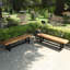 Banc de jardin en bois Alderfield