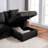 Pull Bed Storage Chaise Setional Sofa-285289352