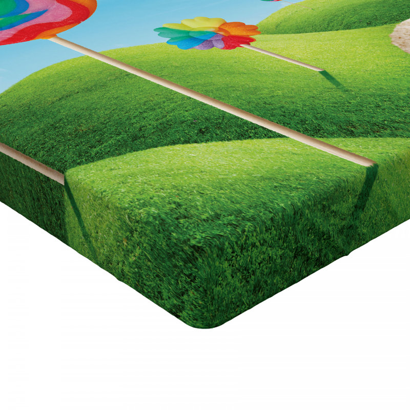 Fantasy Microfiber Fitted Sheet, Full Fitted Sheet