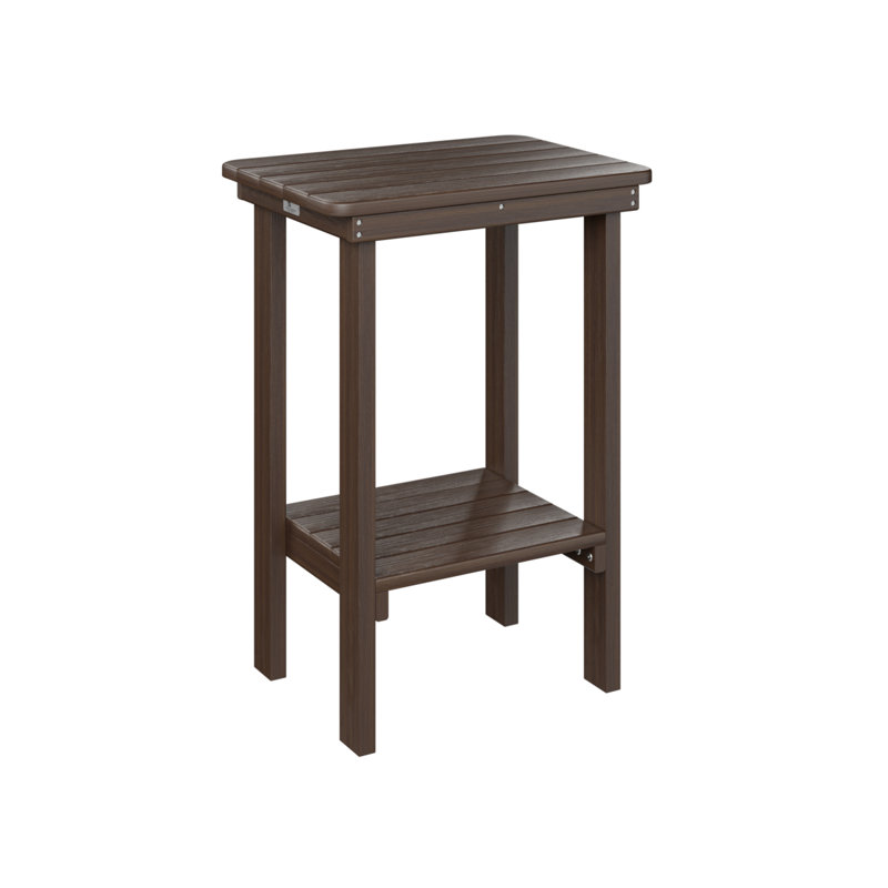 Outdoor Rectangular Counter Table, Brazilian Walnut