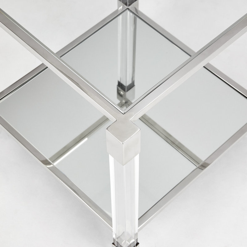 Table basse Cypress, Argent