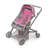Voyage Twin Carriage Doll Stroller - Gray/Pink