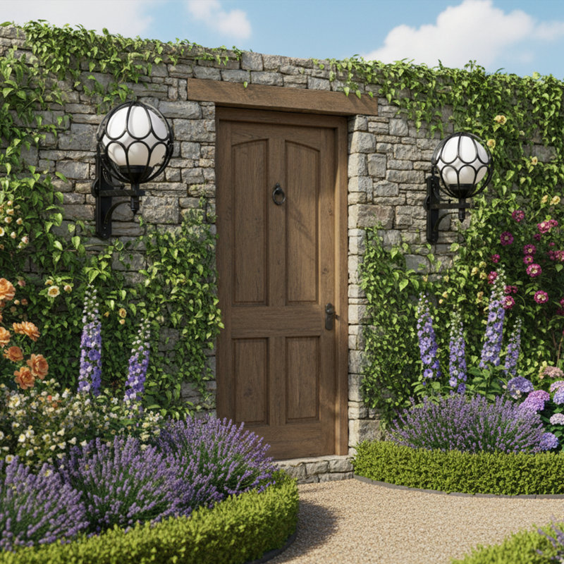 Cobblestone Hollow Outdoor Wall Lantern