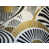 Gold/White Abstract