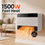 Chaufferette murale 1500W avec balayage oscillant, écran tactile et télécommande-138005697