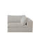 Canapé Cloud, tissu en velours côtelé, sièges profonds, conception à deux couches, coussin amovible, sans assemblage, combinaison de bricolage pour le salon, la chambre à coucher, la salle de conférence, un appartement, blanc-1831645382