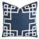 Housse et insert de coussin carré en lin Gavin Barclay Butera