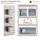 Herathena 3 Functions Ceiling Mounted Thermostatic Shower System with 6 Body Jets