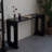 Chinese style modern simple black console table