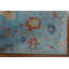 Tapis de salon bleu All-Over Oushak 8 x 10