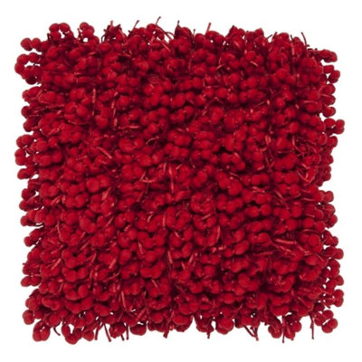 Housse et insert de coussin carré Pompom