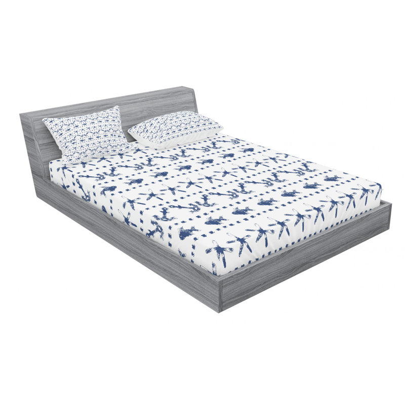 Microfiber Sheet Set, Queen Sheet Set with 2 Pillowcases