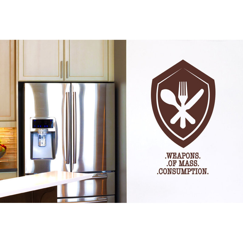 Wall Decal, Brown, Large