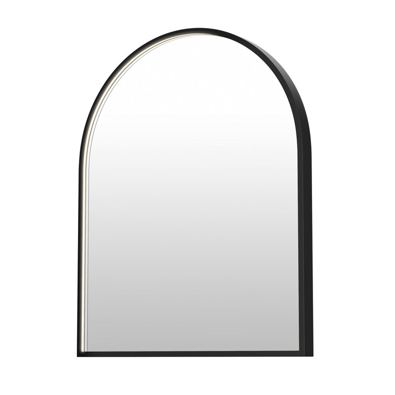 Elisse-LED Mirror, Black