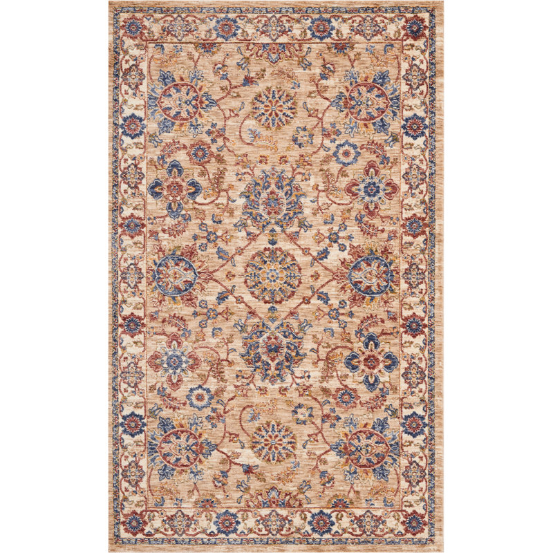 Baumgartner Oriental Area Rug, Rectangle 91 x 152cm