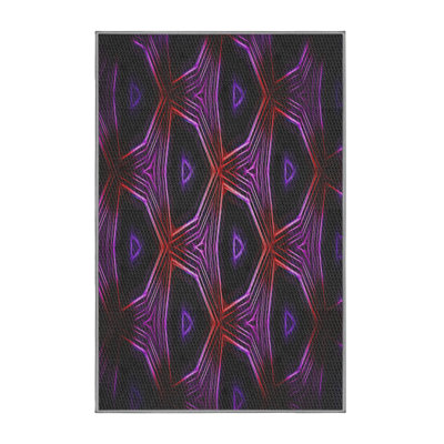 Tapis mauve / bleu Power Loom