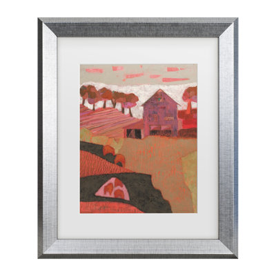 «Sue Jachimiec Kuttawa Barn Mated», art encadré
