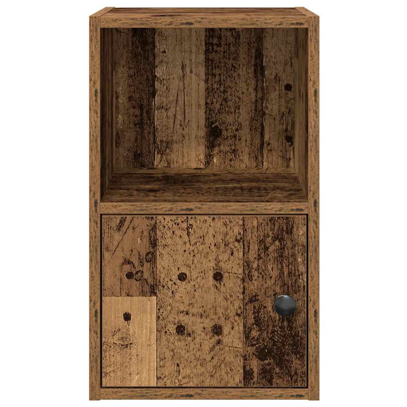 Conary 31cm W Bookcase, (2 Shelves) 52cmH x 31cmW x 24cmD, Old Wood