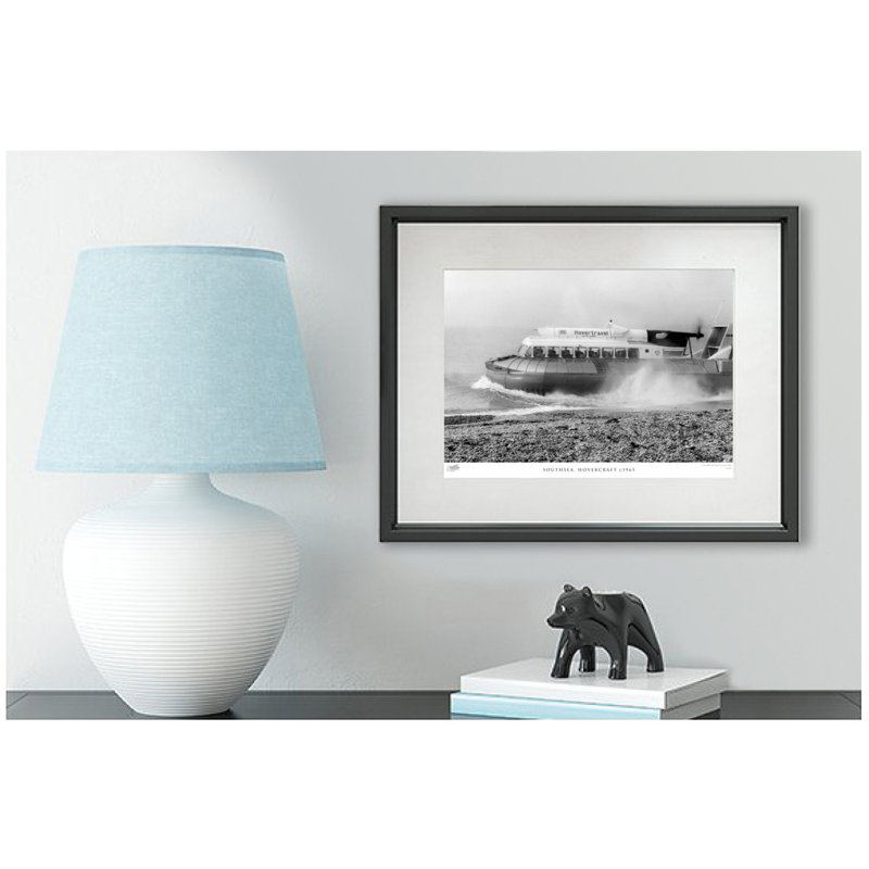 Southsea, Hovercraft C1965 by Francis Frith - Single Picture Frame Print, 60cm H x 80cm W x 2.3cm D