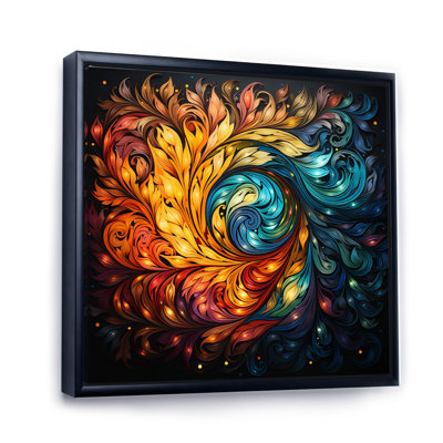 " Colourful Indian Art Mystic Rangoli III "