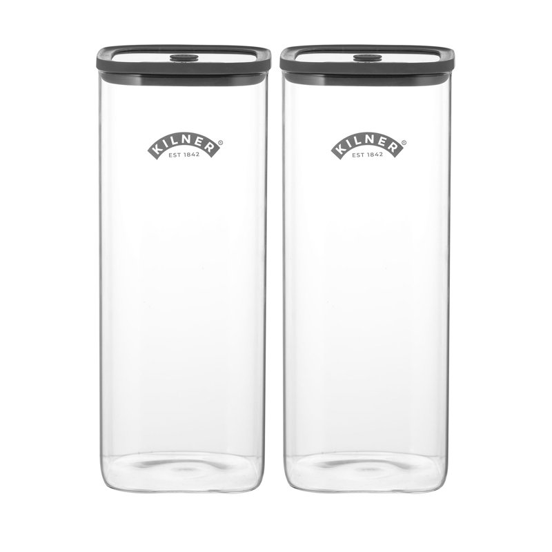 Kilner Fresh Storage Square Jar 3.5L, 2