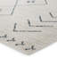Phoebe Machine WashableGeometric Area Rug in Cream/Dark Slate-734777049