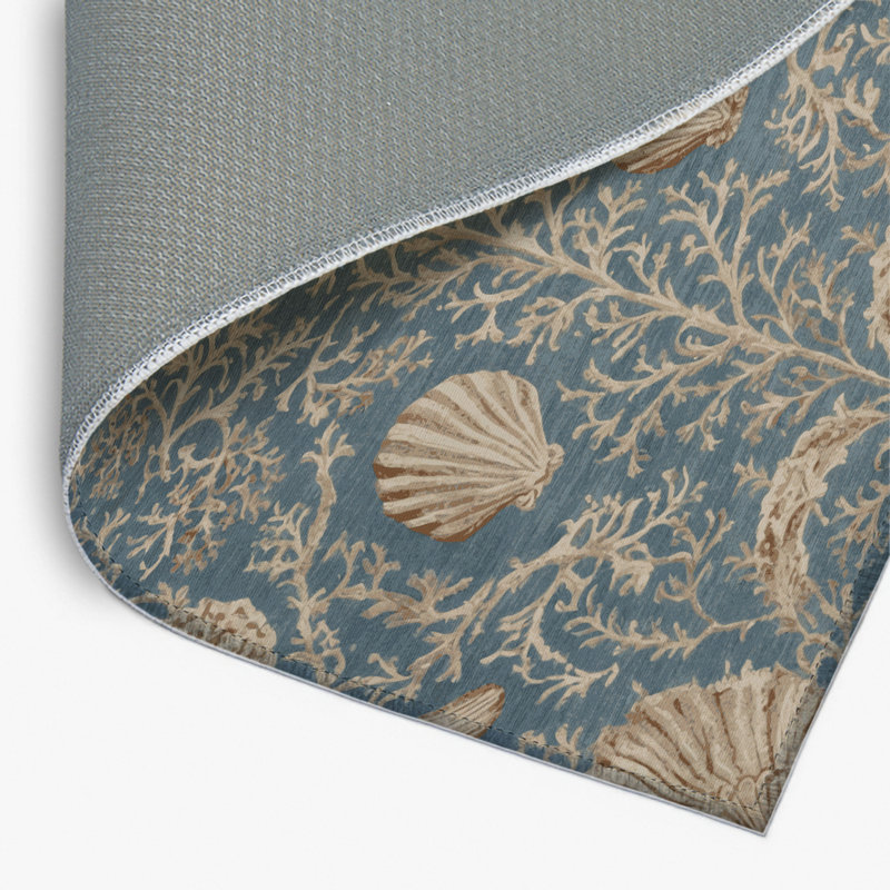 Tapis d'intérieur et d'extérieur gris français, Rectangulaire 2 pi x 3 pi