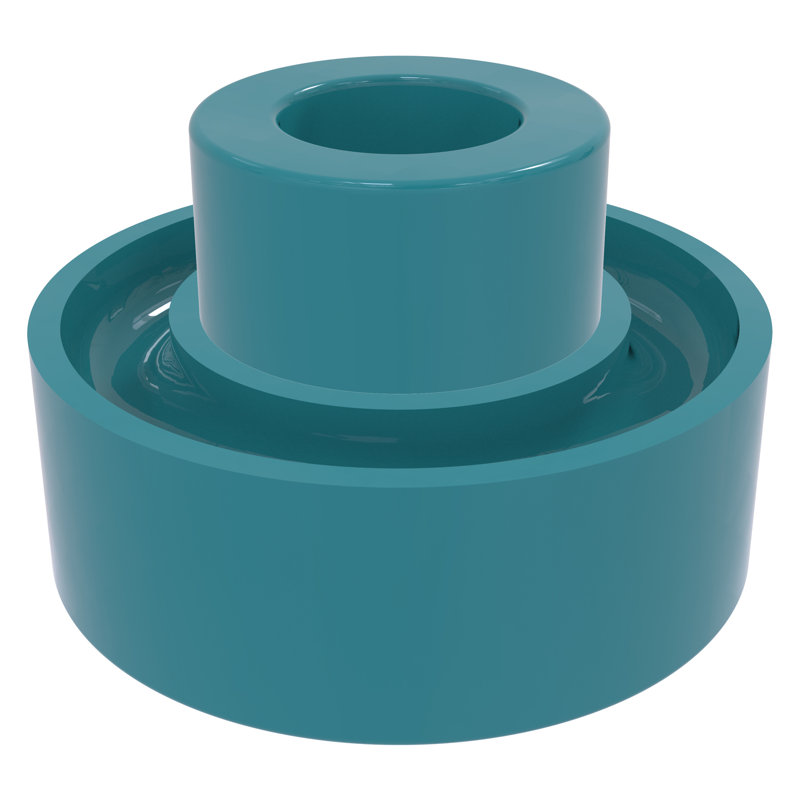 1.75'' H Brass Tabletop Tealight Holder, Glokzin Teal