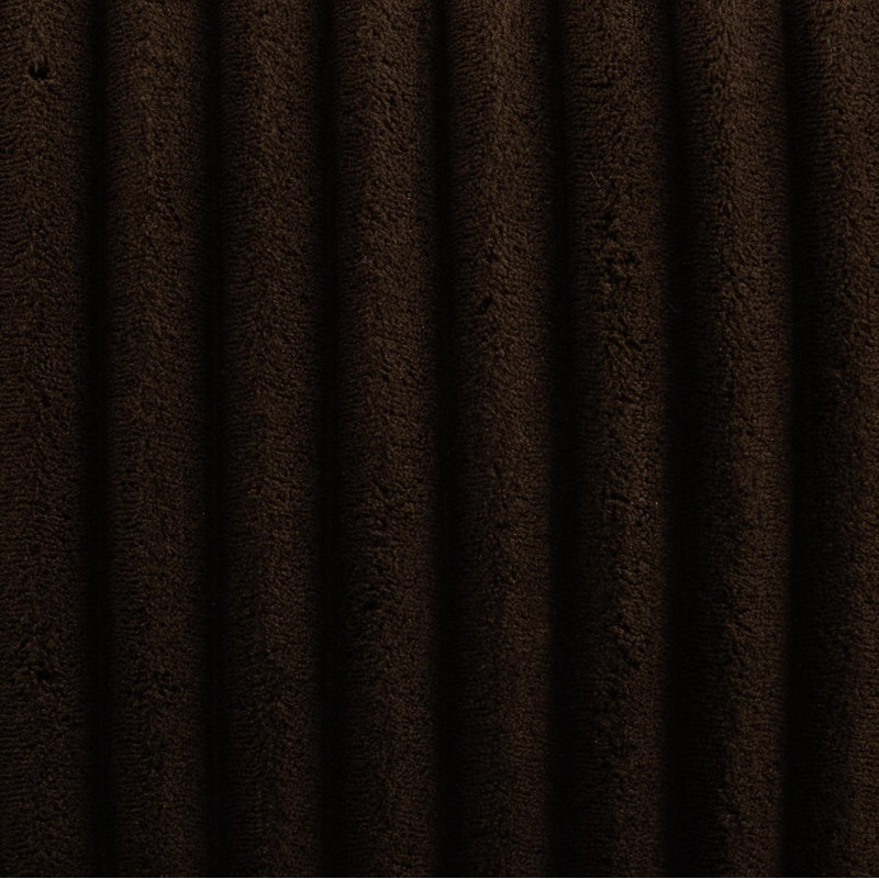 Chaise rembourrée confortable et pivotante, Chocolat