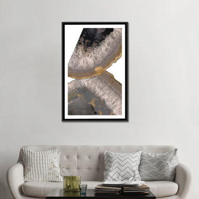 « neutral agates i », reproduction sur toile