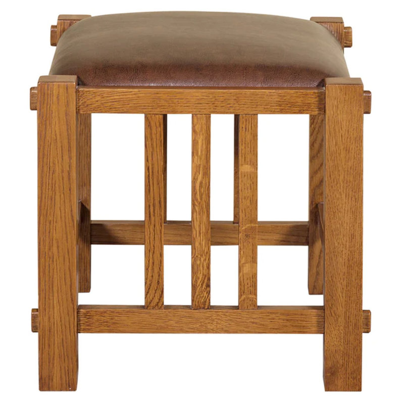 Tabouret d'appoint Hideyo, Brun cerisier