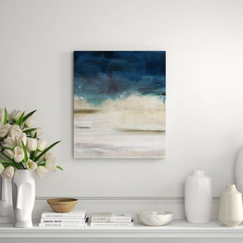 Tempest Print by Barclay Butera, 35" H x 30" W x 1.5" D, Knife Gel