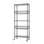 Étagère en fil d'acier NSF à 5 niveaux avec paniers et roues TRINITY EcoStorage (l 30 po x P 14 po)-87816888