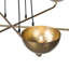Keller Chandelier-Aged Brass
