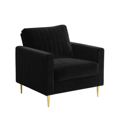 Lotsee Velvet Armchair