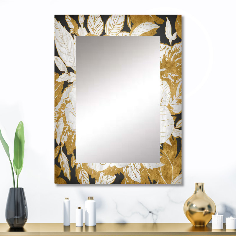 Miroir mural décoratif, exquis, 32 po x 24 po