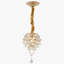 1 - Light Natural Dome Pendant