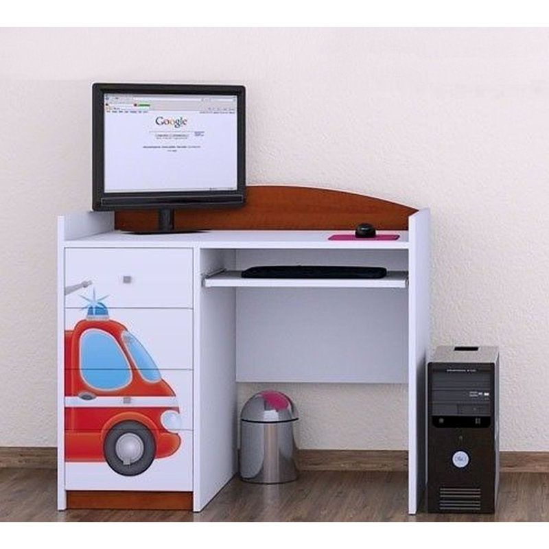 Artemis 100cm Computer Desk, Brown